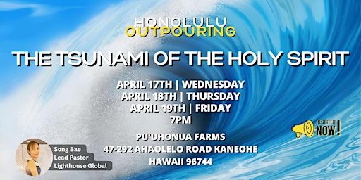 Honolulu Outpouring : The Tsunami primary image