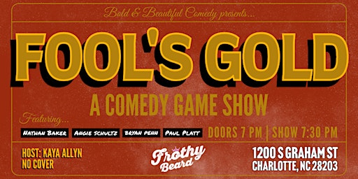 Image principale de Fool's Gold: A Comedy Game Show