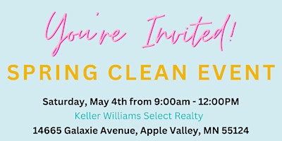 Keller Williams Select Spring Clean 2024 primary image
