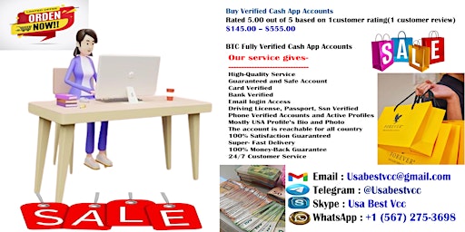 Buy verified cash app account this 2024 from our website USABESTVCC primary image