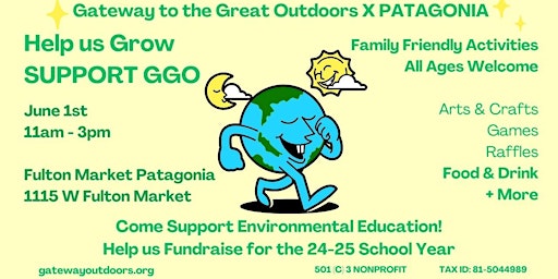 Imagem principal do evento Gateway to the Great Outdoors X Patagonia