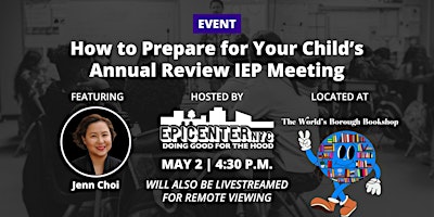 Imagem principal do evento How to Prepare for Your Child’s Annual Review IEP Meeting