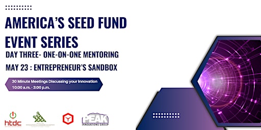 America's Seed Fund - Expert Mentoring primary image