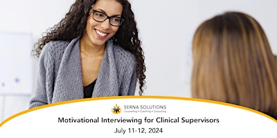 Motivational Interviewing for Clinical Supervisors (SOR) primary image