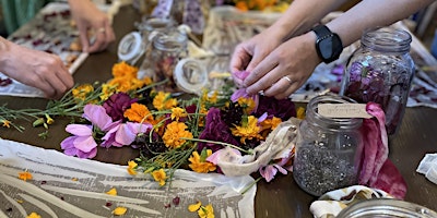 Bundle Dye a Scarf with Flowers and Botanicals. primary image