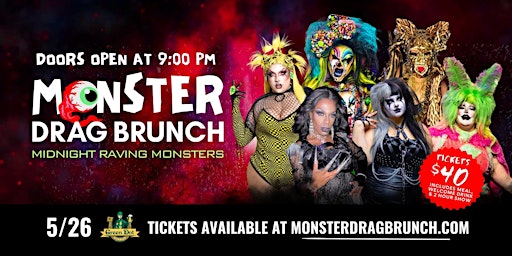 Hauptbild für Monster Drag Brunch - Detroit: Midnight Raving Monsters