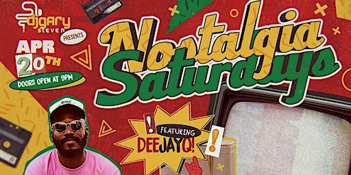 Primaire afbeelding van Dj Gary Steven presents Nostalgia Saturdays