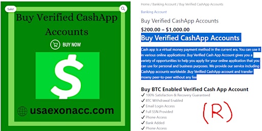 Primaire afbeelding van Top Our Sites to Buy Verified Cash App Accounts Old and new