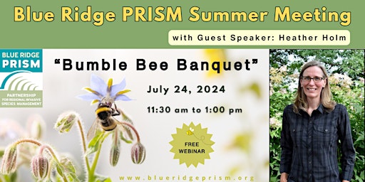 Primaire afbeelding van Summer Meeting:  Bumble Bee Banquet