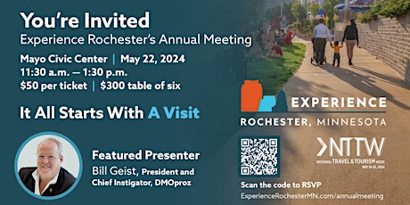 Experience Rochester's Annual Meeting  primärbild