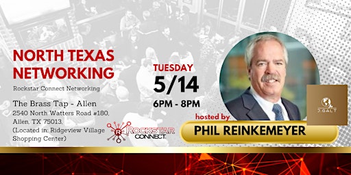 Free North Texas Rockstar Connect Networking Event (May)  primärbild
