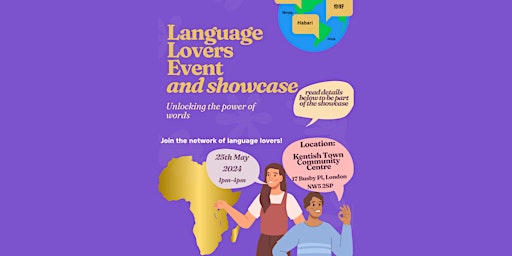 Immagine principale di Language Lovers Event and Showcase 