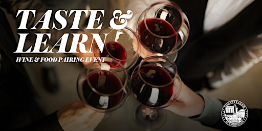 Primaire afbeelding van Taste & Learn - Wine & Food Pairing Event