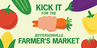Imagen principal de Kick It for the Jeffersonville Farmer's Market