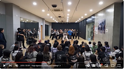 Celebrity Kpop instructor pop up class