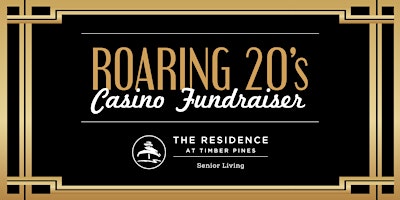 Primaire afbeelding van Roaring 20's Casino Fundraiser to benefit Alzheimer's Association