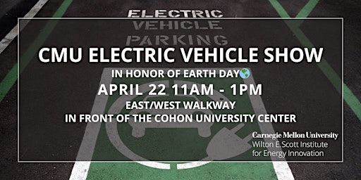 Imagem principal do evento CMU Electric Vehicle (EV) Show