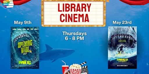 Library Cinema: The Meg & The Meg 2  primärbild