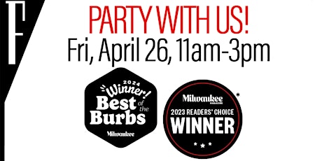 "Best Of" Party at FAYE's - Celebrate Us Winning "Best of the Burbs!"