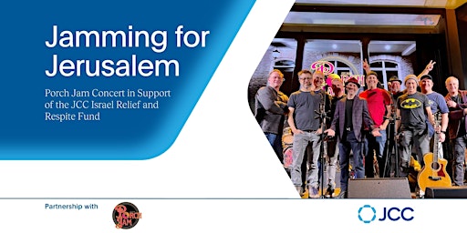 Imagem principal do evento Jamming for Jerusalem with Porch Jam