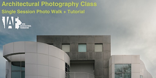 Imagem principal do evento Architectural Photography Class
