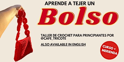 Hauptbild für Aprende a tejer un bolso de crochet para principiantes! (English & Español)
