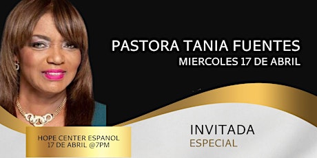 Servicio Especial Pastora Tania Fuentes