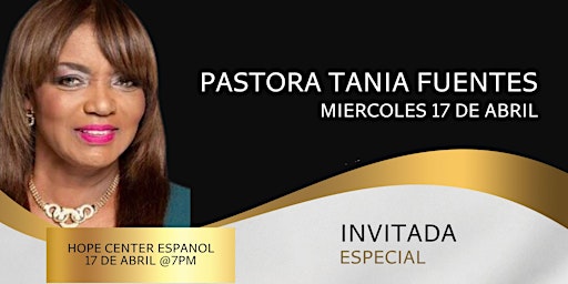 Imagem principal de Servicio Especial Pastora Tania Fuentes