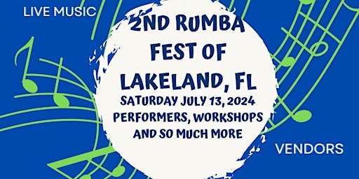 Imagem principal do evento 2nd Rumba Fest of Lakeland,Fl
