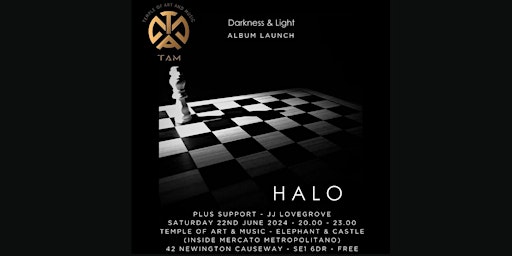 Halo's Darkness & Light Album Launch Party!  primärbild