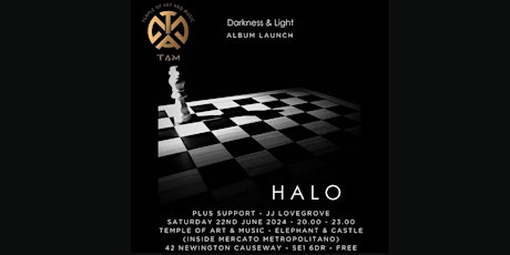 Halo's Darkness & Light Album Launch Party!