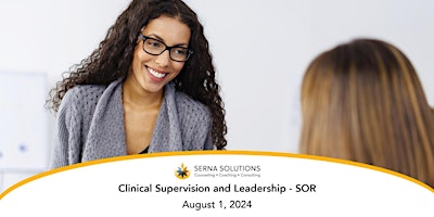 Immagine principale di Clinical Supervision and Leadership - SOR 