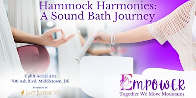 Imagem principal do evento Hammock Harmonies: A Sound Bath Journey!
