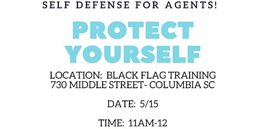 Imagem principal do evento 5/15/24 - Columbia Agents- Self-Defense Training with Gerard Brown!