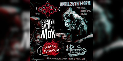 Imagem principal de Prestyn Smith & the Mox, Honey Bee, Scream Revolution