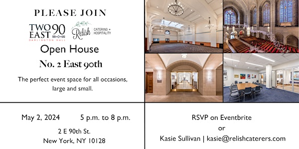 No. 2 East 90th Open House