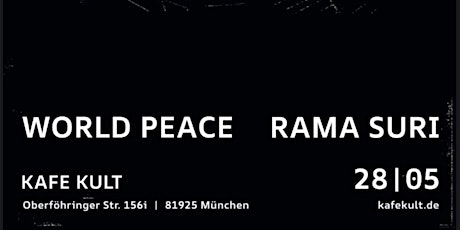 World Peace (usa) + CLEARxCUT +  Rama Suri