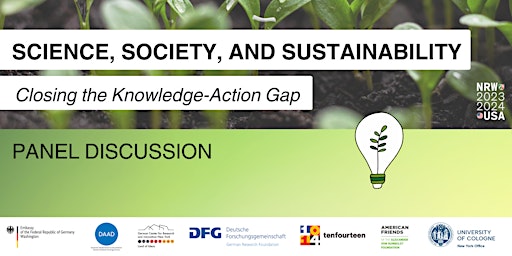 Imagem principal do evento Science, Society, and Sustainability - Closing the Knowledge-Action Gap