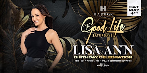 Imagem principal do evento LISA ANN @ HARBOR NYC