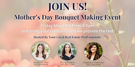 Mother's Day Bouquet Making Event!