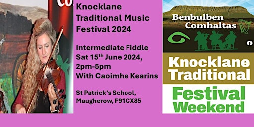 Imagen principal de Knocklane Festival Workshop -  Fiddle (Intermediate)
