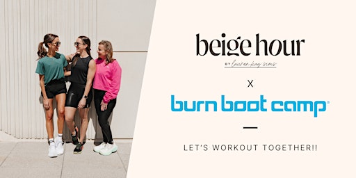 beige hour x burn boot camp primary image