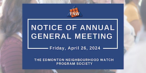 Imagem principal do evento ENW ANNUAL GENERAL MEETING OF MEMBERS – APRIL 26, 2024
