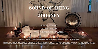 Imagem principal do evento Sound of Being Journey