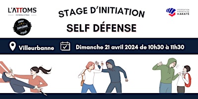 Imagem principal do evento STAGE D'INITIATION SELF-DÉFENSE