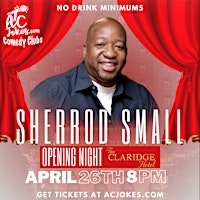 Sherrod Small Live at Claridge Hotel primary image