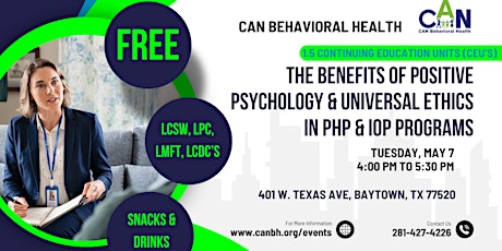 Positive Psychology & Universal Ethics in PHP & IOP Programs