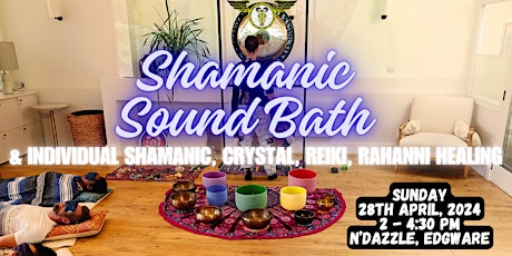 Shamanic Sound Bath: Gong, Tibetan Bowls, Shamanic, Crystals, Reiki Healing