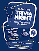April Trivia Night at JMC primary image