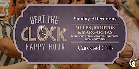 Beat The Clock Happy Hour